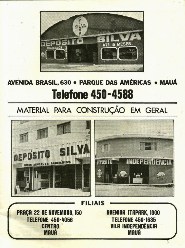 Depósito Silva em 1981