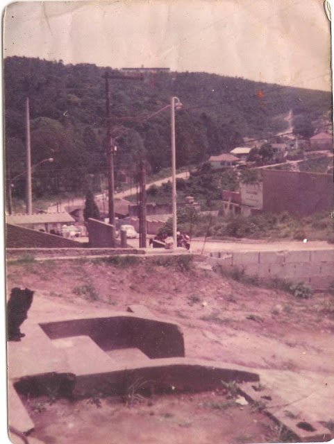 Rua Otacílio Gomes Pereira, ao fundo Jardim Miranda anos 80