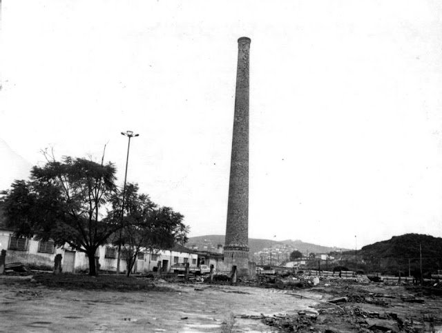Chaminé do Curtume Mauá meados de 70/80