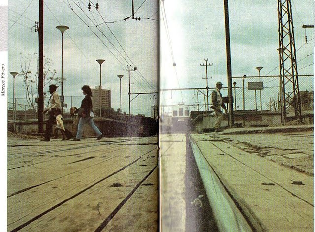 Passagem das porteiras no centro de Mauá ano de 1989