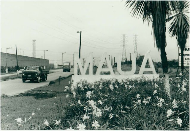 Mauá divisa com Santo André final dos anos 80