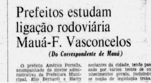Prefeitos estudam ligação rodoviária Mauá-Ferraz de Vasconcelos
