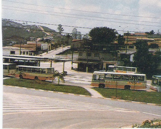 Terminal do Itapeva em Mauá, meados de 1990