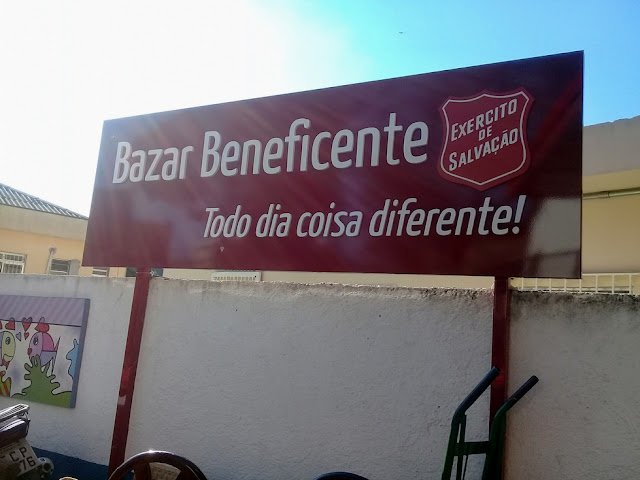 Conheça o Bazar Beneficente do Exercito da Salvação em Mauá