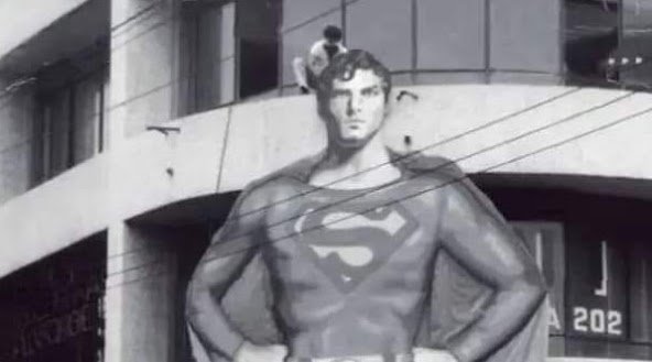 Estréia do filme do Super Homem na cidade de São Caetano 1978