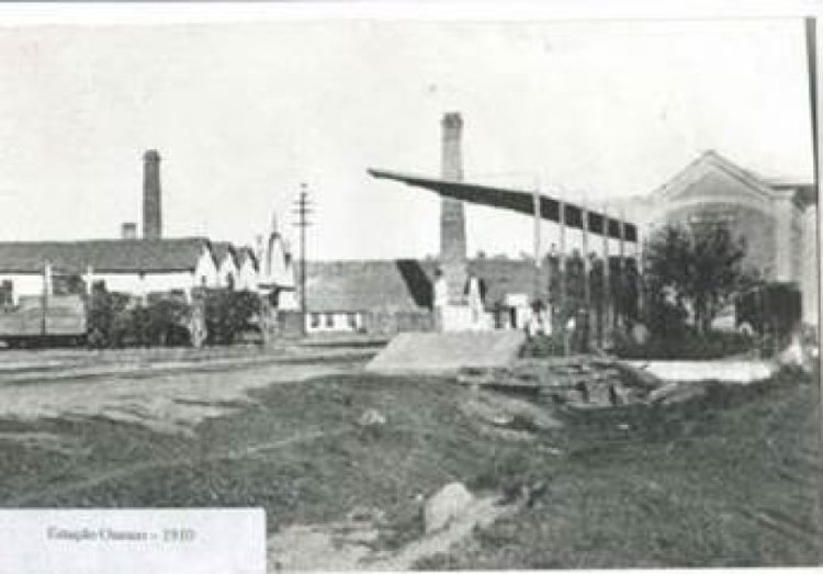 Estação de Osasco em 1910