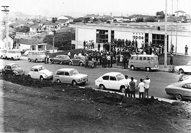 Inauguração da sede da APAE de Santo André, 1972