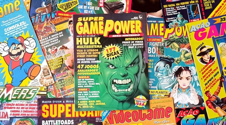 Revistas de videogame dos anos 90 ganham homenagem incrível