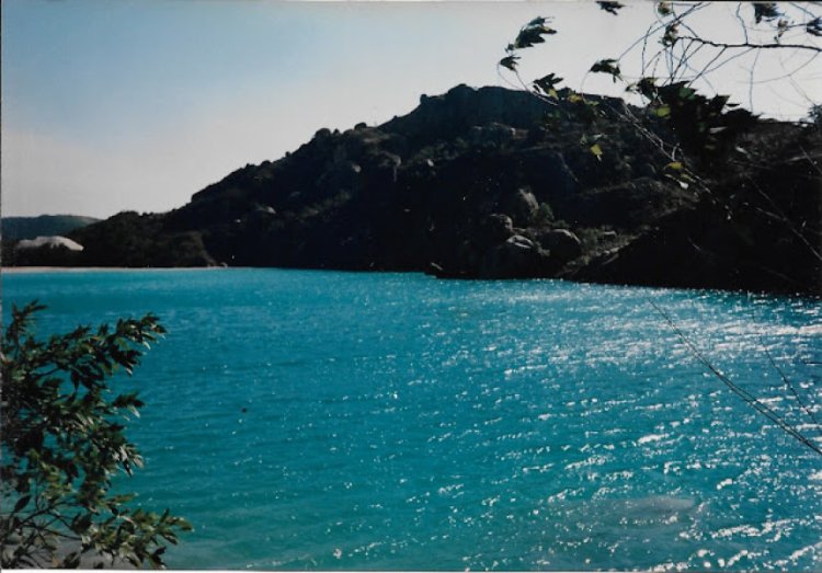 A antiga lagoa Azul na cidade de Mauá