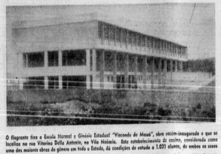 Obras em Mauá + propagandas antigas (1965)