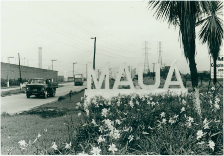 Fotos antigas: Avenida João Ramalho : Mauá, SP