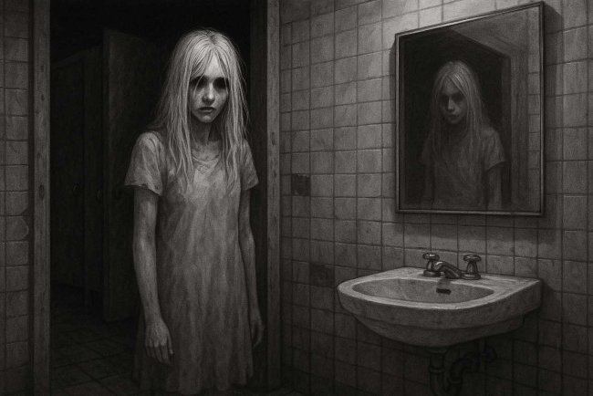 Conto: A Loira do Banheiro da Escola Viscondão