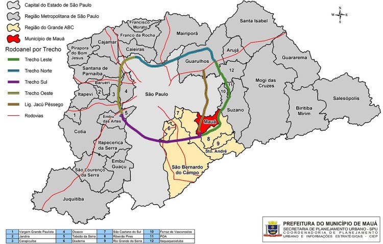 Hidrografia, vegetação, clima e relevo de Mauá: um olhar sobre a natureza da cidade