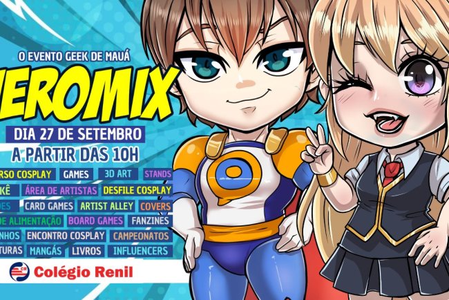 Vem Aí o Heromix 2025 – Compre Seu Ingresso Antecipado