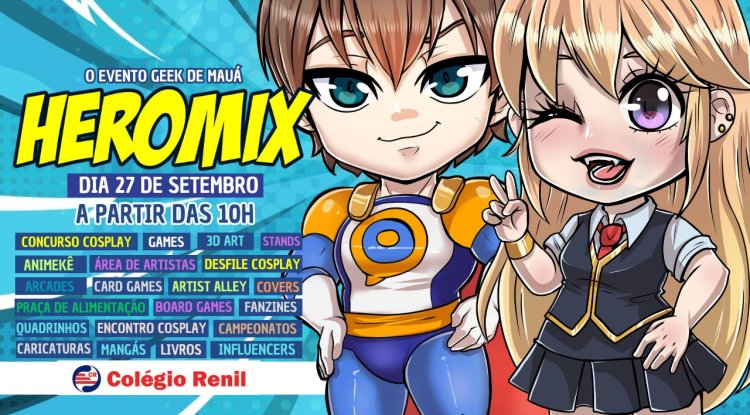 Vem Aí o Heromix 2025 – Compre Seu Ingresso Antecipado