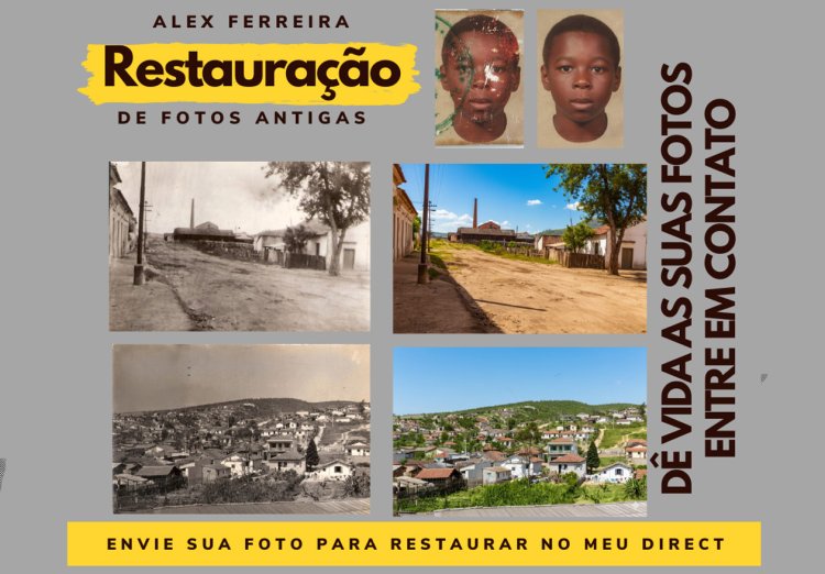 Restauração de Fotos Antigas – Recuperação e Preservação de Memórias em Mauá e Região