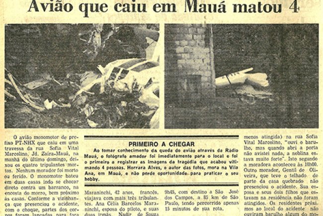 Saiba tudo sobre o avião que caiu em Mauá