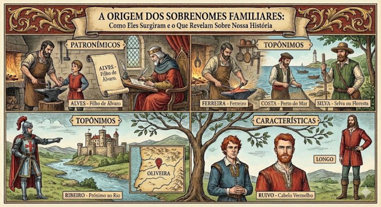Seu sobrenome pode esconder uma história surpreendente