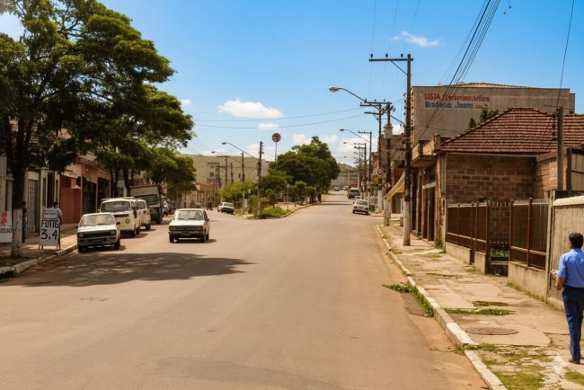 Avenida Barão de Mauá em 1985