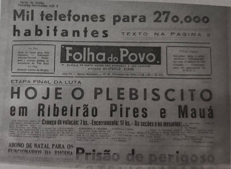 O dia da decisão: o plebiscito que mudou o destino de Mauá
