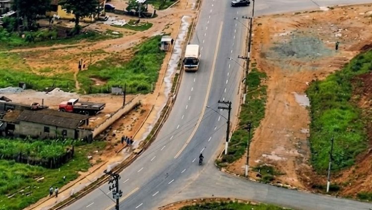 Avenida Barão de Mauá região do Itapark meados de 1986