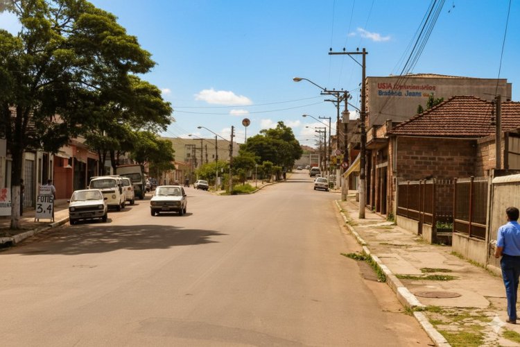 Avenida Barão de Mauá em 1985