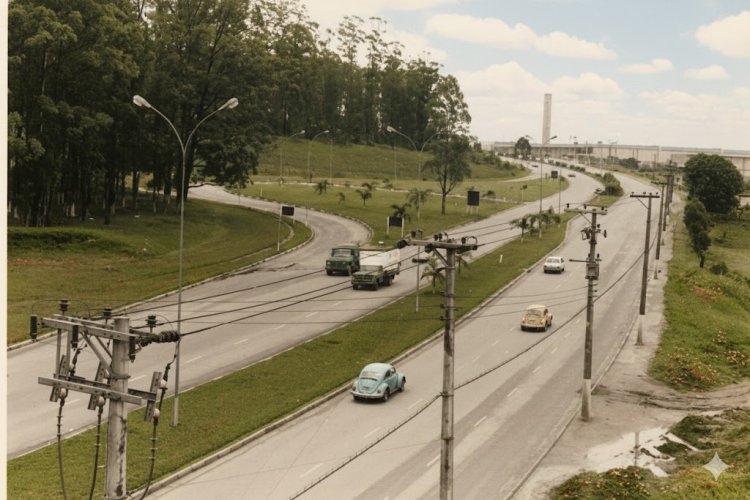 Avenida João Ramalho nos anos 1980: um retrato do crescimento de Mauá