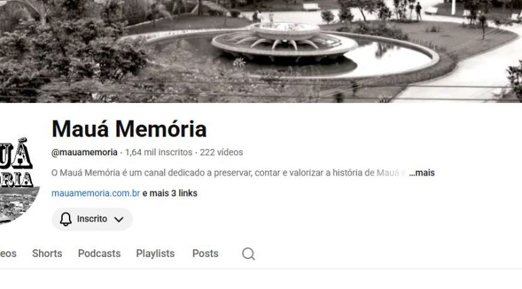 Inscreva-se no nosso canal no Youtube  e acompanhe os vídeos sobre a história de Mauá