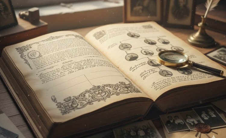 O que os registros antigos revelam sobre sua família