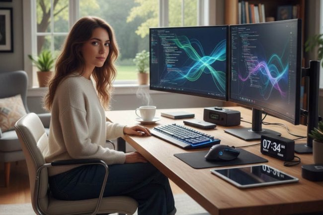 Renda com IA trabalhando em casa: métodos simples e legais