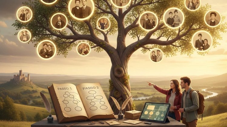 Como montar sua árvore genealógica passo a passo (Guia completo para iniciantes)