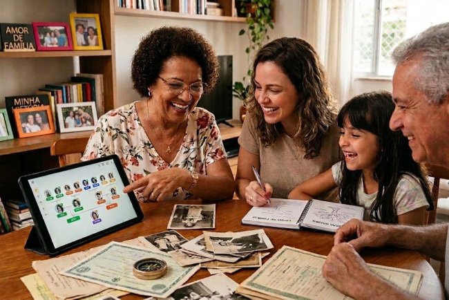 Ebook de Genealogia é vendido por R$ 10 e está popularizando a pesquisa sobre história da família no Brasil