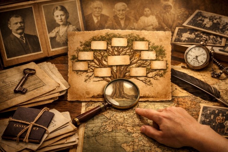 Como descobrir seus antepassados usando apenas nome e sobrenome, Um Guia Prático Para Começar do Zero